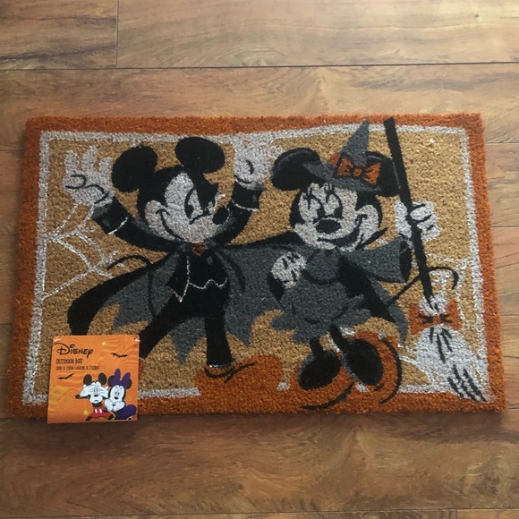 Disney Other - Mickey Vampire Minnie Witch Choir Doormat